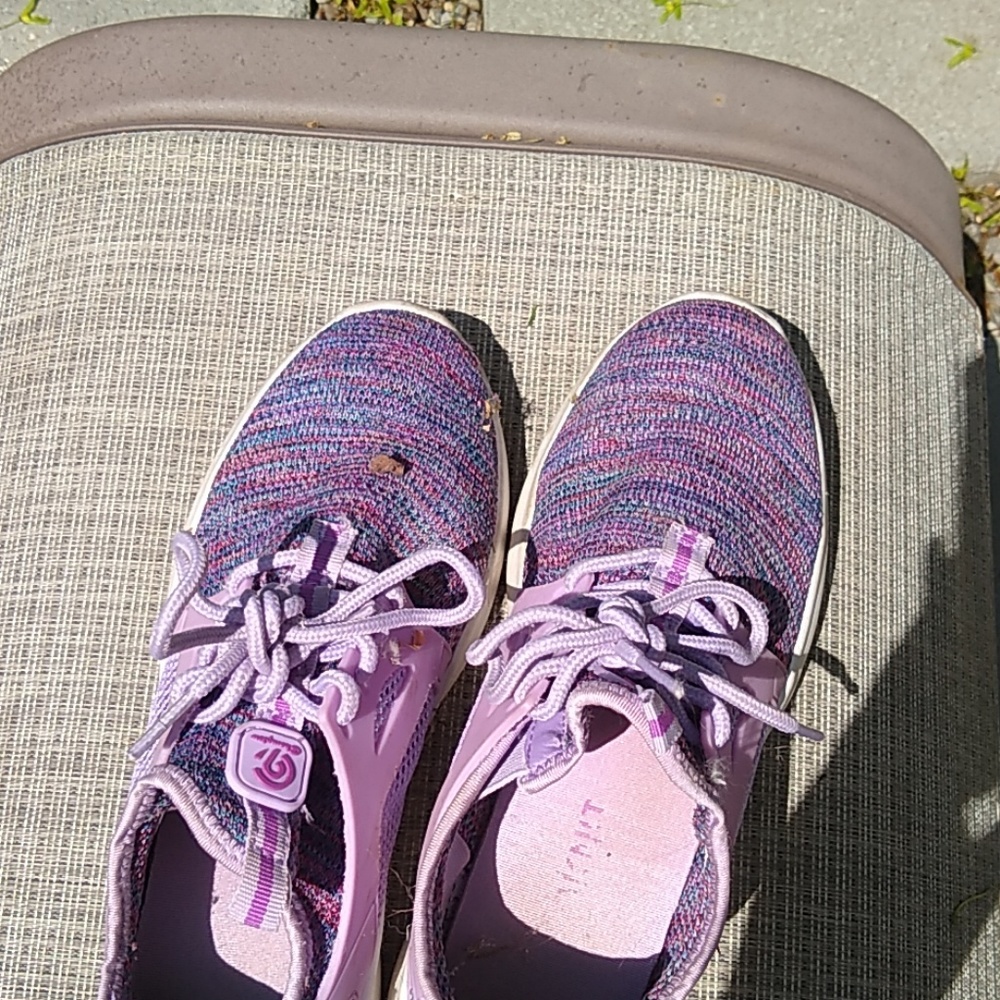 Purple champion shoes
